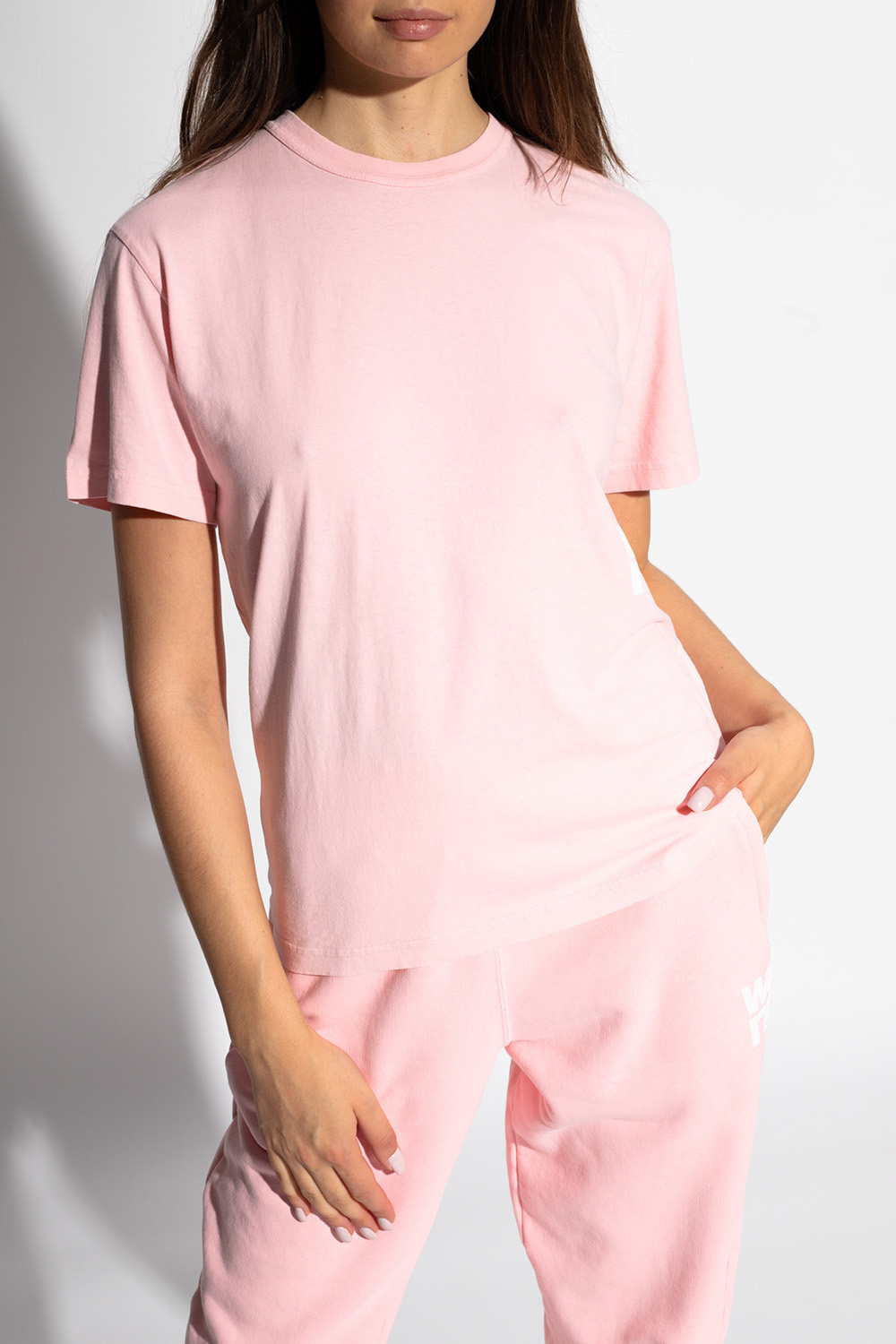 shirt with logo T by Alexander Wang - SchaferandweinerShops
